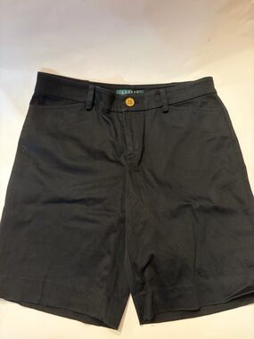 Lauren Ralph Lauren Ladies Black Shorts Size 2 Petite